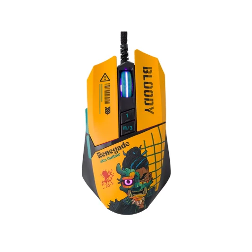 A4Tech 47620 Bloody W63 Max Renegade Sunset USB herná myš - 2