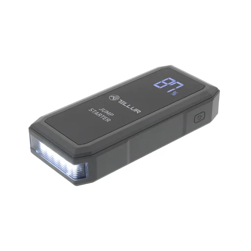 Tellur prenosný štartovací zdroj, 1500A, powerbanka, 16800 mAh, LED svetlo - 3