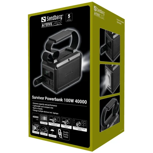Sandberg 421-14 Survivor Powerbank 100W 40000 - 3