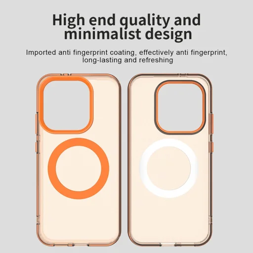 Xiaomi Poco X8 Pro Narancssárga Techsuit CandyCase MagSafe tok - 6
