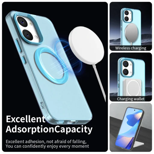 Xiaomi Poco X8 Pro Max Kék Techsuit CandyCase MagSafe tok - 3