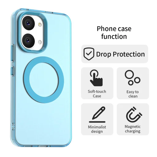 Xiaomi Poco X8 Pro Max Kék Techsuit CandyCase MagSafe tok - 5