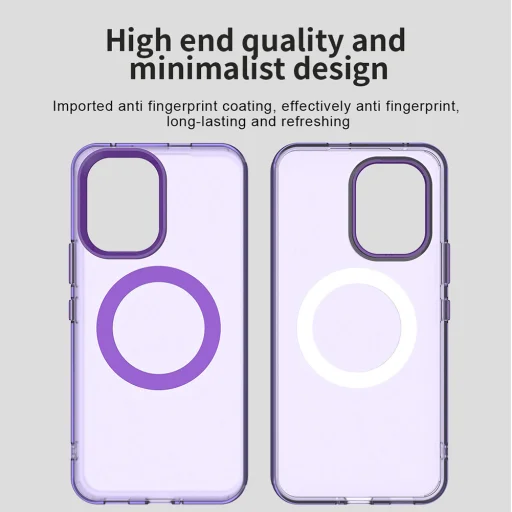 Xiaomi Poco X8 Pro Max Lila Techsuit CandyCase MagSafe fliptok - 5