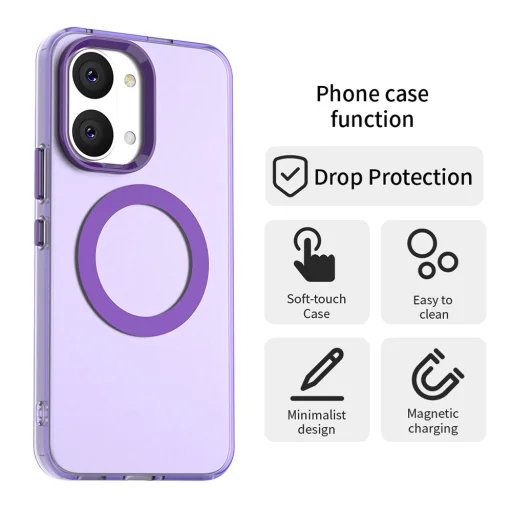 Xiaomi Poco X8 Pro Max Lila Techsuit CandyCase MagSafe fliptok - 6