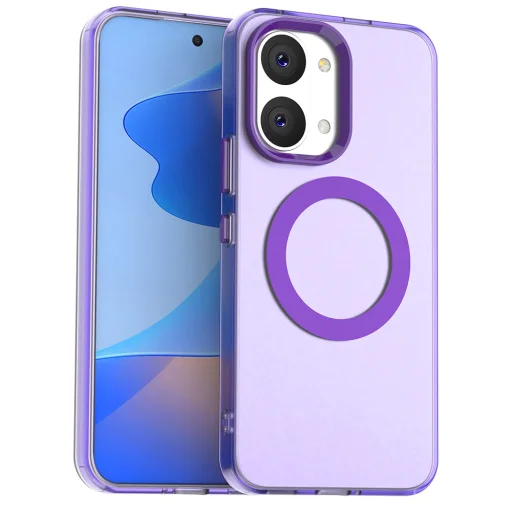 Xiaomi Poco X8 Pro Max Lila Techsuit CandyCase MagSafe fliptok - 1