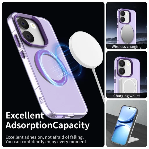 Xiaomi Poco X8 Pro Lila Techsuit - CandyCase MagSafe tok - 2