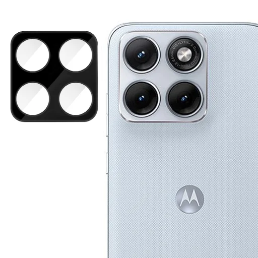 Motorola Edge 70 Fusion Čierne tvrdené sklo Techsuit na celú kameru - 1