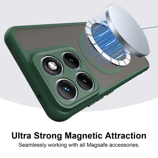 Motorola Edge 70 Fusion Green puzdro Techsuit HaloFrost II MagSafe - 2