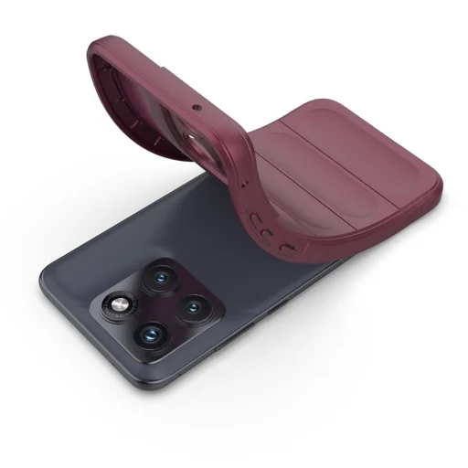 Puzdro Techsuit Magic Shield pre Motorola Edge 70 Fusion Bordeaux - 5
