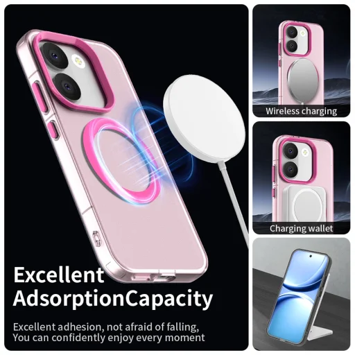 Xiaomi Poco X8 Pro Pink Techsuit - CandyCase MagSafe tok - 2