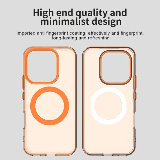 Honor 600 Lite Narancs Techsuit CandyCase MagSafe tok - 6