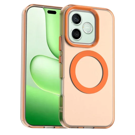 Honor 600 Lite Narancs Techsuit CandyCase MagSafe tok - 1