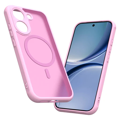 Xiaomi Poco X8 Pro Pink Techsuit - HaloFrost II MagSafe tok - 1