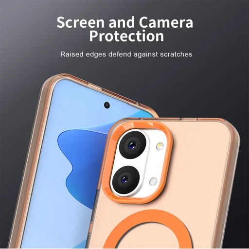 Xiaomi Poco X8 Pro Max Narancs Techsuit CandyCase MagSafe tok - 2