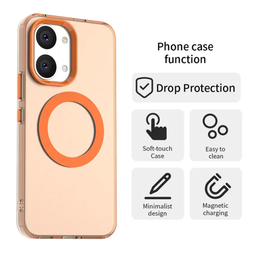 Xiaomi Poco X8 Pro Max oranžové puzdro Techsuit CandyCase MagSafe - 6