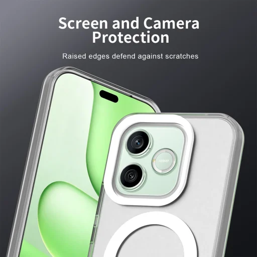 Honor 600 / 600 Pro Biele Techsuit - CandyCase MagSafe puzdro - 4