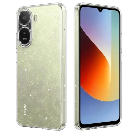 Priehľadné puzdro Techsuit SparkleSkin Series pre Xiaomi Redmi A7 Pro 4G - 1