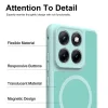 Motorola Edge 70 Fusion Menta zöld Techsuit HaloFrost II MagSafe tok thumbnail