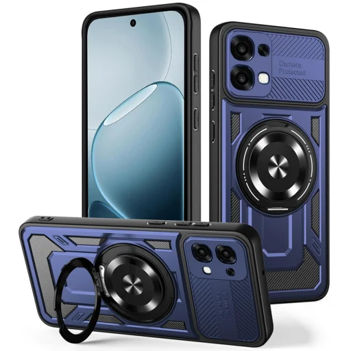 Oppo A6 Pro 4G / A6 Pro 5G Kék Techsuit - RuggedCam tok - 1