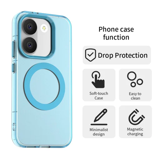 Xiaomi Poco X8 Pro modré puzdro Techsuit CandyCase MagSafe - 5