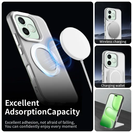 Honor 600 Lite Fehér Techsuit - CandyCase MagSafe tok - 5