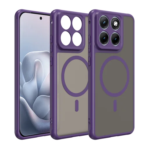 Motorola Edge 70 Fusion fialové Techsuit HaloFrost II MagSafe puzdro - 1
