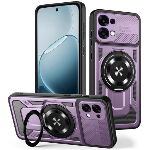 Oppo A6 Pro 4G / A6 Pro 5G Lila Techsuit RuggedCam tok - 1