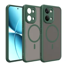 Xiaomi Poco X8 Pro Max zelené puzdro Techsuit - HaloFrost II MagSafe