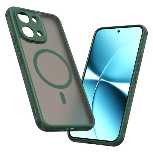 Xiaomi Poco X8 Pro Max zöld Techsuit - HaloFrost II MagSafe tok - 2