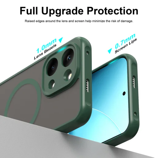 Xiaomi Poco X8 Pro Max zöld Techsuit - HaloFrost II MagSafe tok - 5