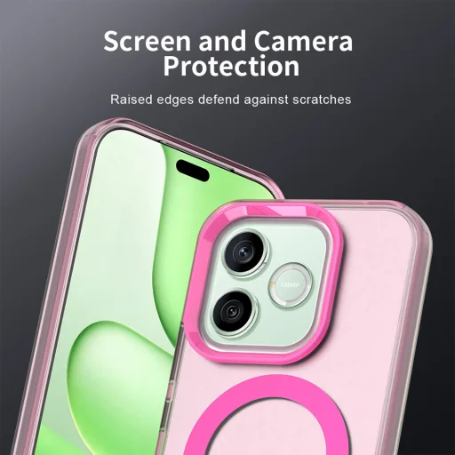 Honor 600 / 600 Pro Pink Techsuit CandyCase MagSafe tok - 3