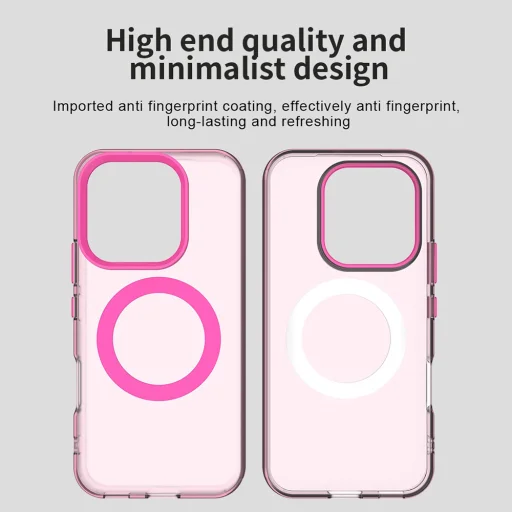 Honor 600 / 600 Pro Pink Techsuit CandyCase MagSafe tok - 5