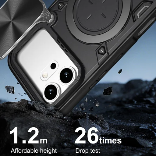 Honor 600 Modré Techsuit - CamGuard Pro puzdro - 5