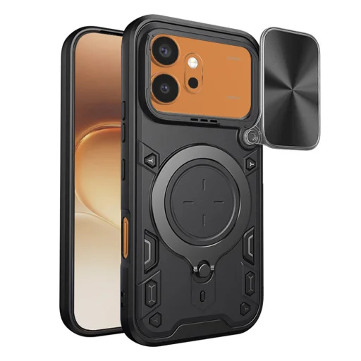Honor 600 Fekete Techsuit CamGuard Pro tok - 1