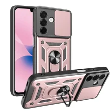 Samsung Galaxy A27 5G Rózsaarany Techsuit - CamShield Sorozat tok