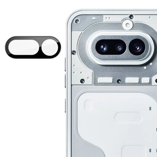 Nothing Phone (4a) Čierne Techsuit - Tvrdené sklo na celú kameru - 1