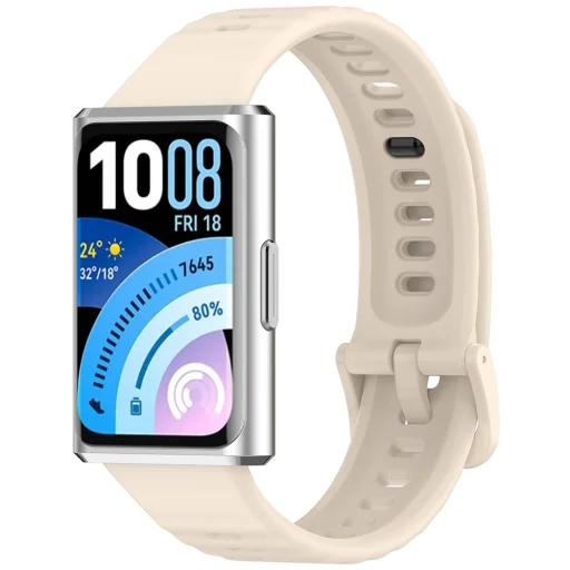 Krémový remienok Techsuit pre Huawei Band 11 / Band 11 Pro (W082) - 2