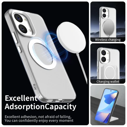 Xiaomi Poco X8 Pro Max biele puzdro Techsuit - CandyCase MagSafe - 4