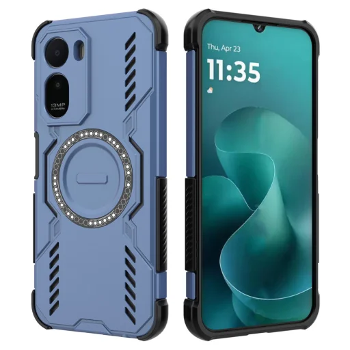 Xiaomi Redmi A7 Pro 4G Kék Techsuit - ArmorMag tok - 2