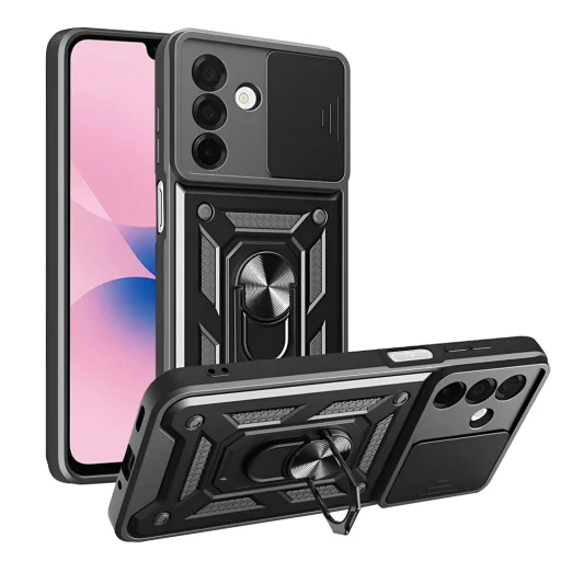 Samsung Galaxy A27 5G Fekete Techsuit CamShield Series tok - 1