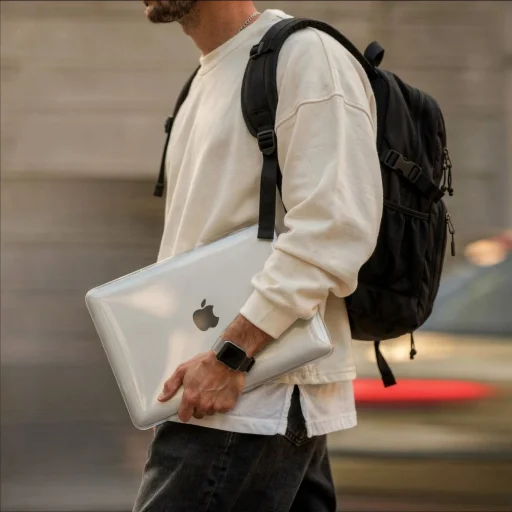 MacBook Neo 13 2026 Tech-Protect Softshell kryštálovo čisté puzdro - 5
