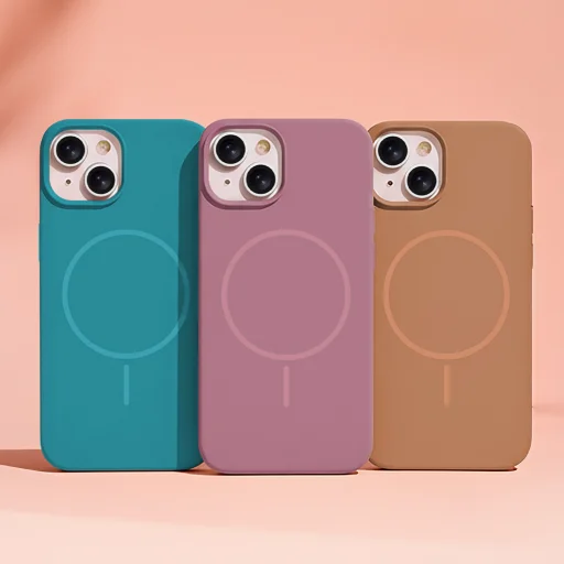 iPhone 12 / 12 Pro 6,1" tenký silikónový MagSafe karamelový kryt - 7