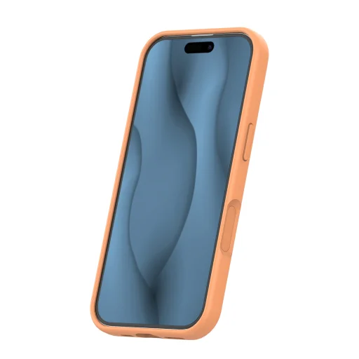 iPhone 17 6,3" tenké silikónové puzdro MagSafe, karamelové - 2
