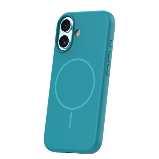 iPhone 17 silikónové puzdro Thin Mag tyrkysové - 3