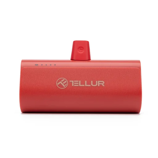 Tellur PD202 Powerbank 5000mAh piros - 3
