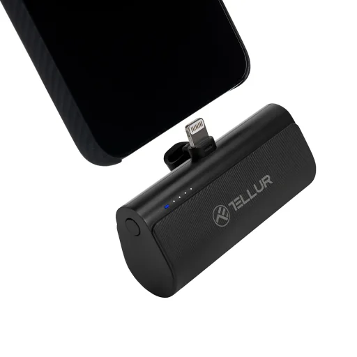 Tellur PD203 Powerbank 5000mAh fekete - 2