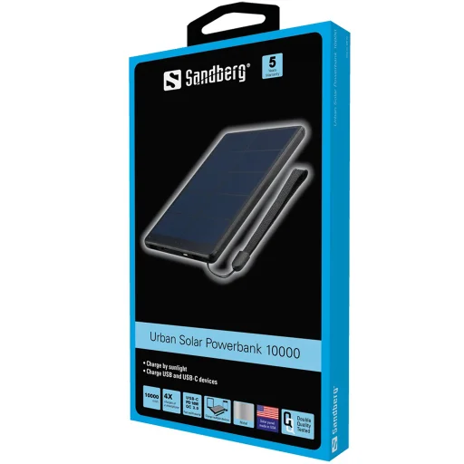 Sandberg 420-54 Urban Solar Powerbank 10000 - 5