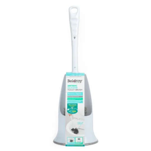 Beldray LA084538PUFFEU7X antibakteriálna silikónová WC kefa - 1