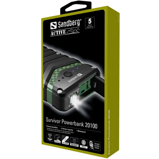 Sandberg 420-36 Survivor Powerbanka 20100mAh - 7