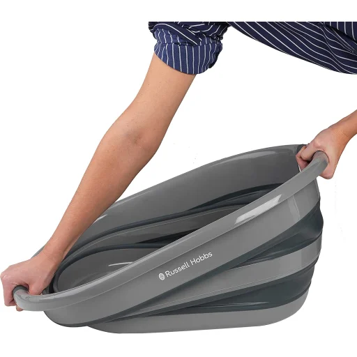 Russell Hobbs LA053879GRYF1EU7 skladací kôš na bielizeň 27L - 9